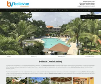 Bellevuedominicanbay.com(Boca Chica) Screenshot