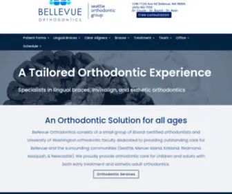 Bellevueorthodontist.com(Bellevue Orthodontics) Screenshot