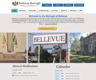 Bellevuepa.org(Bellevue PA) Screenshot