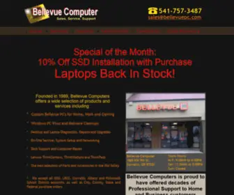 Bellevuepc.com(Windows PC Desktop and Laptop Repair) Screenshot