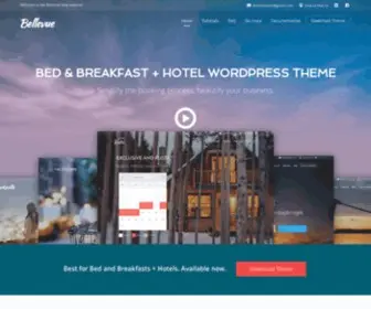 Bellevuetheme.com(Bed and Breakfast) Screenshot