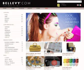 Bellevy.com(Create an Ecommerce Website and Sell Online) Screenshot