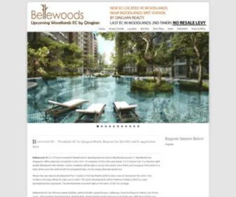 Bellewoodsec.com(Woodlands EC by Qingjian Realty) Screenshot