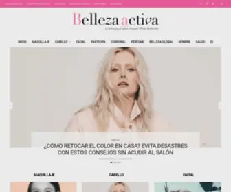 Bellezaactiva.com(Belleza Activa) Screenshot