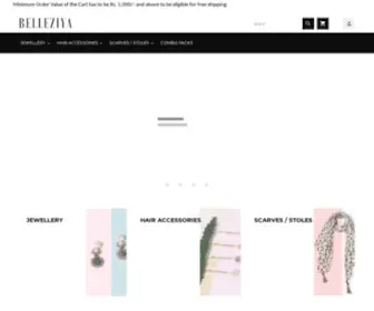 Belleziya.com(Buy online artificial jewellery) Screenshot