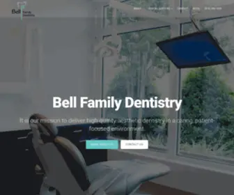 Bellfamilydds.com(Bell Family Dentistry) Screenshot