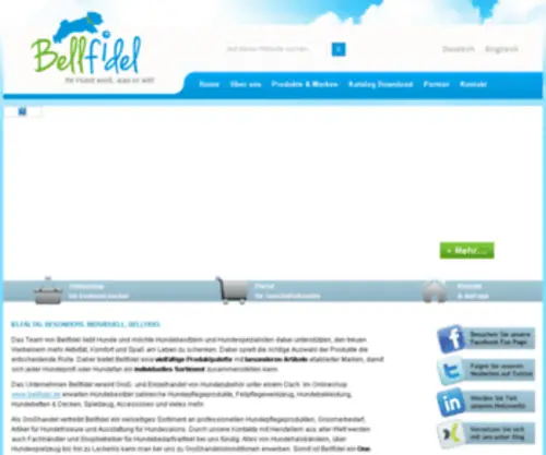 Bellfidelcompany.de(Startseite Company) Screenshot
