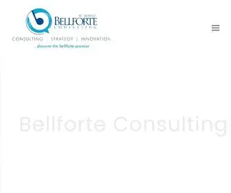 Bellforteconsulting.com(Discover the bellforte promise) Screenshot