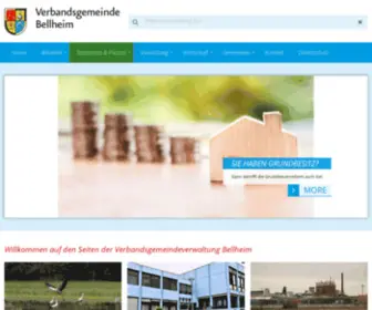 Bellheim.de(Verbandsgemeinde Bellheim) Screenshot