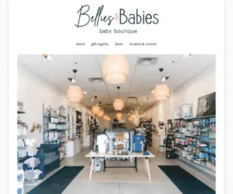 Belliesandbabies.ca(Bellies & Babies) Screenshot
