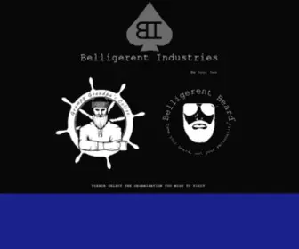 Belligerentbeard.com(Belligerent Industries) Screenshot