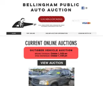 Bellinghamauction.com(Bellingham Public Auction) Screenshot