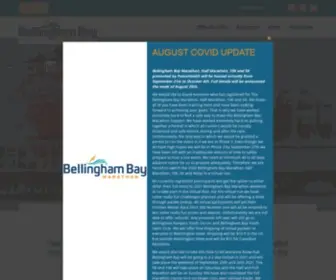 Bellinghambaymarathon.org(The Bellingham Bay Marathon) Screenshot