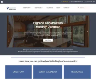 Bellinghamnonprofits.org(Bellinghamnonprofits) Screenshot