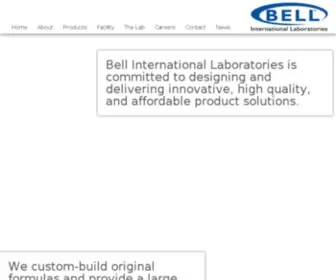 Bellinternationallabs.com(Top Skin Care & Sun Care Manufacturers) Screenshot