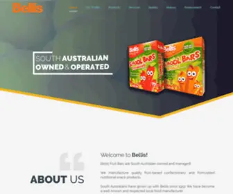 Bellisfruitbars.com(Bellis Fruit Bars) Screenshot