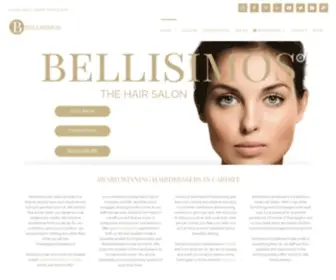 Bellisimoshair.com(Bellisimos Hairdressers Cardiff) Screenshot