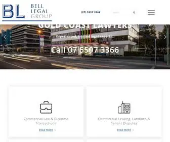 Belllegal.com.au(Gold Coast Lawyers) Screenshot