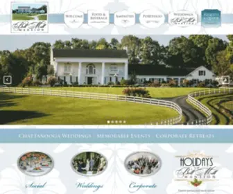 Bellmillmansion.com(Chattanooga Weddings and Events) Screenshot