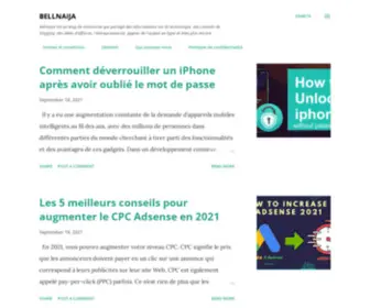 Bellnaija.com.ng(Bellnaija est un blog) Screenshot