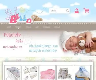 Bello24.pl(Pościel niemowlęca i dla dzieci) Screenshot