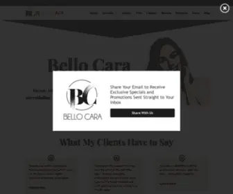 Bellocara.com(Eyebrow Microblading in Tucson) Screenshot