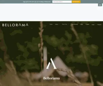 Bellorama.com(Unique Rural Retreats in Dorset & Wiltshire) Screenshot