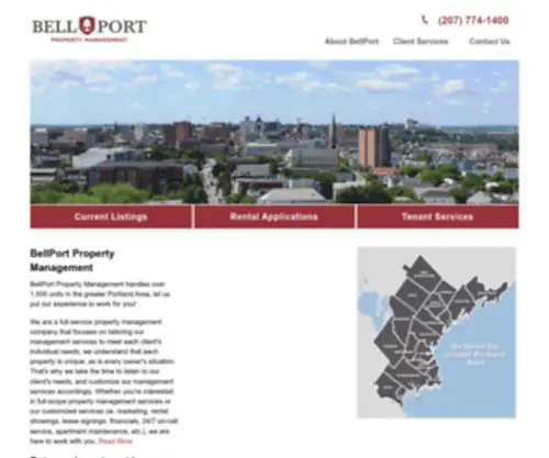 BellportmGt.com(Bellport property management) Screenshot