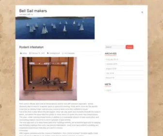 Bellsailmakers.com(SAILMAKING) Screenshot