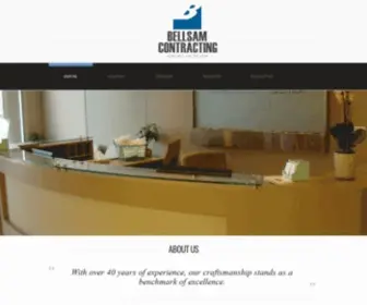 Bellsamcontracting.com(       Contact) Screenshot
