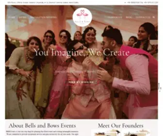 Bellsandbows.in(Best Wedding Planners in Delhi) Screenshot