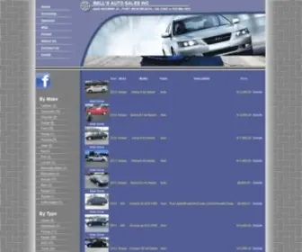 Bellsautosales.net(BELL'S AUTO SALES INC) Screenshot