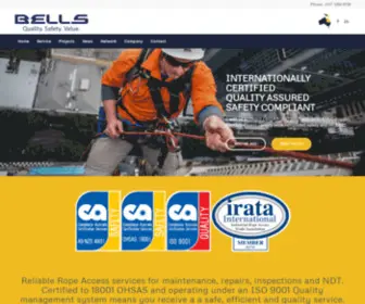 Bellsbic.com.au(Brisbane Rope Access Maintenance) Screenshot