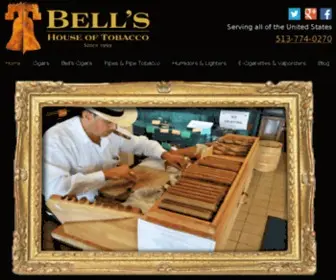 Bellscigar.com(Bell's House of Tobacco) Screenshot