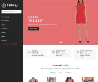 Bellsuy.com(Was built to offer each kind of clothing to the whole world at inc) Screenshot