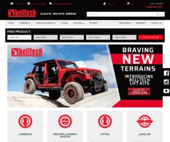 Belltech.com(Belltech is high quality truck and muscle car parts) Screenshot