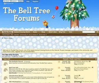 Belltreeforums.com(The Bell Tree Animal Crossing Forums) Screenshot