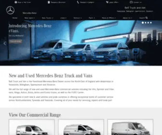 Belltruckandvan.co.uk(New and Used Mercedes) Screenshot