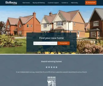 Bellway.co.uk(New Homes for Sale from Bellway Homes) Screenshot