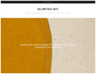 Bellwetherarts.co(Bellwether arts) Screenshot