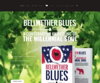 Bellwetherbluesbook.com(A Conservative Awakening of The Millennial Soul) Screenshot