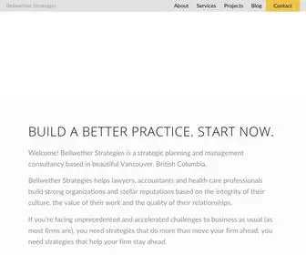 Bellwetherstrategies.ca(Bellwether Strategies) Screenshot