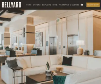 Bellyardhotel.com(Boutique Hotel in Atlanta) Screenshot