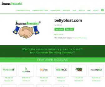 Bellybloat.com(Juanadomain) Screenshot