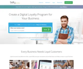 Bellycard.com(Business Customer Loyalty Program) Screenshot