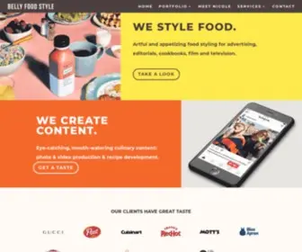 Bellyfoodstyle.com(Los Angeles & Toronto Food Stylist) Screenshot