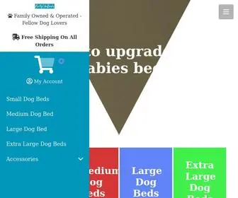 Bellyupbeds.com(The Best Dog Beds For All Sizes) Screenshot