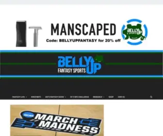 Bellyupfantasysports.com Screenshot