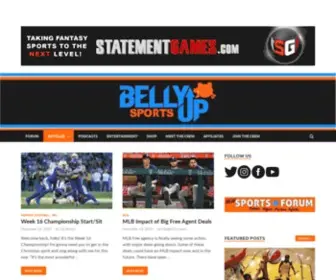 Bellyupsports.com(Belly Up Sports) Screenshot
