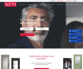 Belm.fr(▷ Découvrez notre large gamme de portes d'entrée) Screenshot
